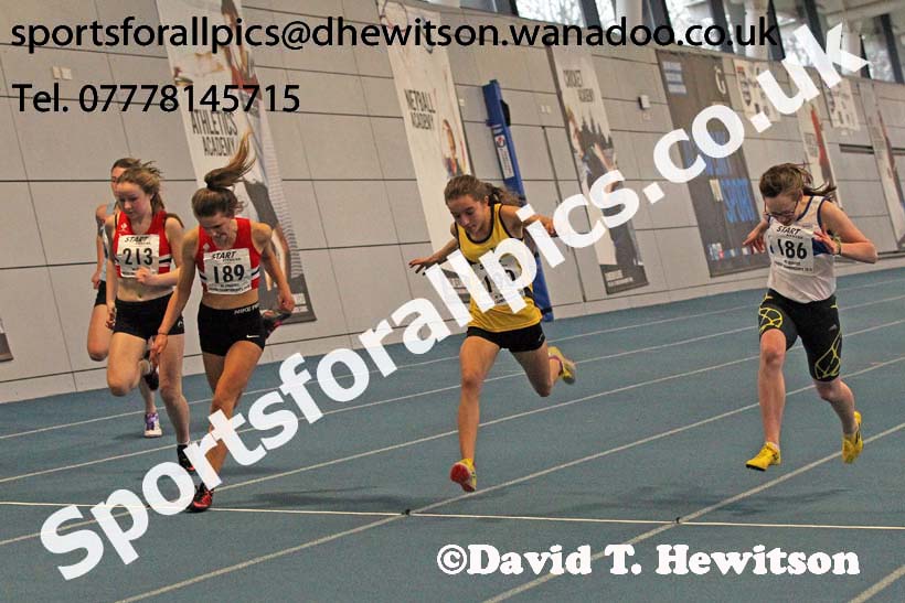 60 metres, North Eastern Indoor Champs. Photo: David T. Hewitson/Sports for All Pics
